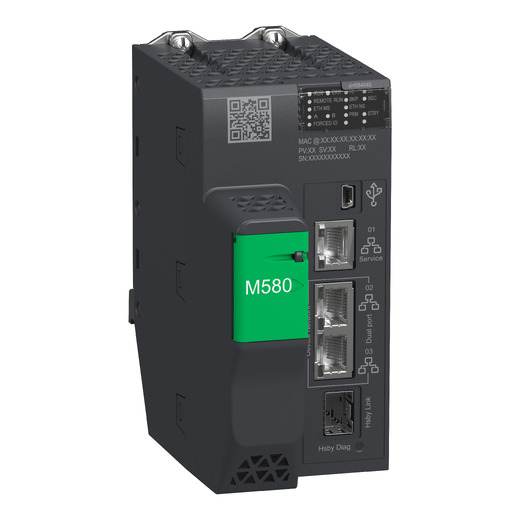 BMEH584040 – Schneider Electric redundant processor, Modicon M580, 16MB, 61 Ethernet devices, 16 remote IO racks of X80 and… — SCHNEIDER
