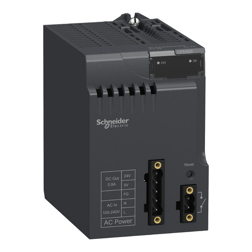 BMXCPS3500 – Schneider Electric power supply module, Modicon X80, 100 to 240V AC, 36W — SCHNEIDER