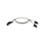 BMXFCC203 – Schneider Electric cord set – 40-way terminal – 2 x HE10 connector – for M340 I/O – 2 m