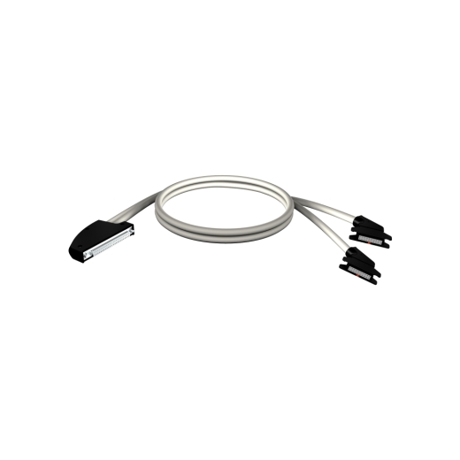 BMXFCC203 – Schneider Electric cord set – 40-way terminal – 2 x HE10 connector – for M340 I/O – 2 m — SCHNEIDER