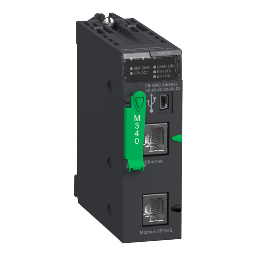 BMXP342020 – Schneider Electric Processor module, Modicon M340 automation platform, max 1024 discrete + 256 analog I/O… — SCHNEIDER