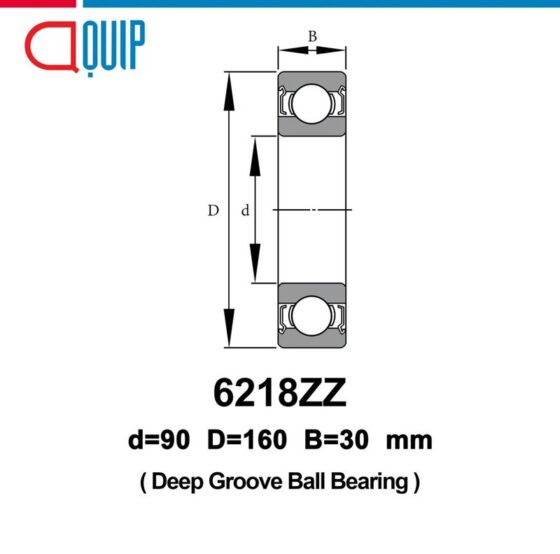 BRG, BALL, 62182Z, 90MM, 160MM, SGL