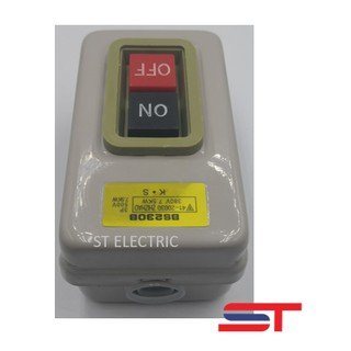 BS230B Power Push Button Switch 3.7KW 3 Phase