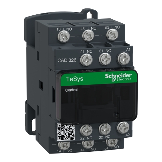 Schneider Electric CAD32M7+LAD-R2 Contractor Coil Voltage — SCHNEIDER