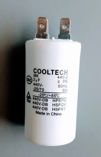 Capacitor 2 MF 600 V Dc/ 440V AC