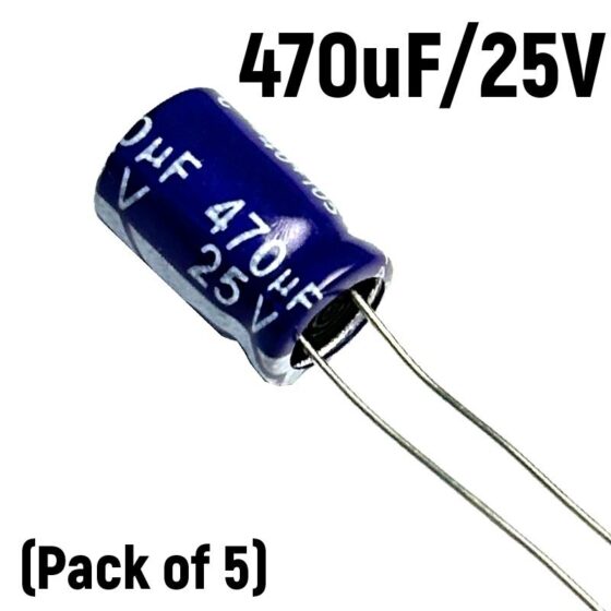 Capacitor 25V 470UF