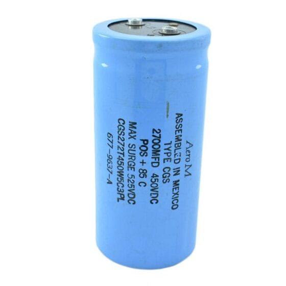 Capacitor 2700 Mfd 450 VDC