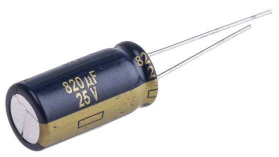 Capacitor 820 MF /25V