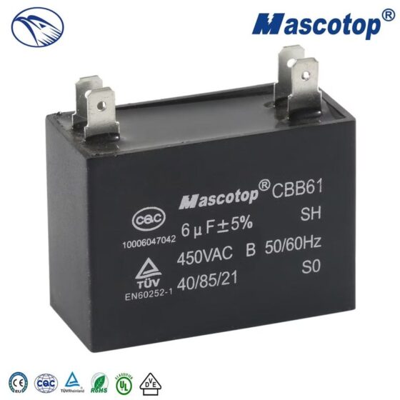 CBB61 Capacitor 3.5UF 450VAC