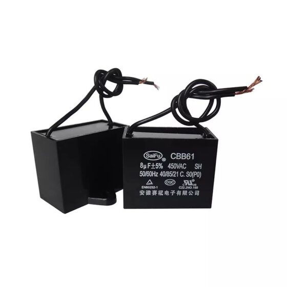 CBB61 Capacitor 8UF 450VAC