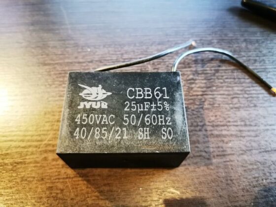 CBB61 Jotsnc 25UF 450VAC 50/60HZ