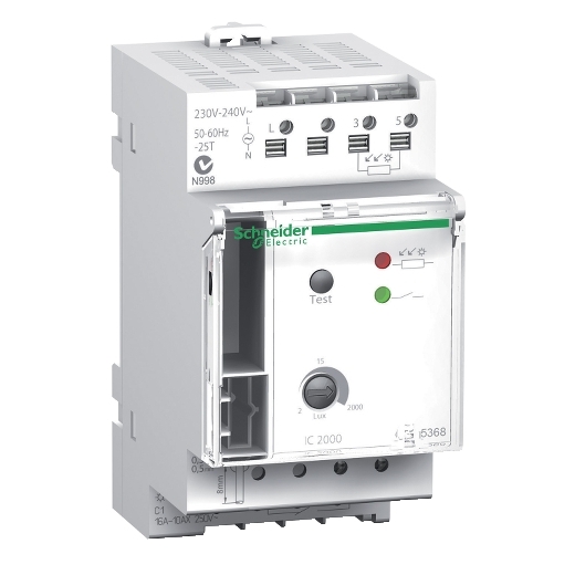 CCT15368 – Schneider Electric Acti9 – IC2000 – twilight switch – 2â€¦2000 lux — SCHNEIDER