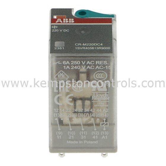 CR-M220DC4+CR-M4SS Aux Relay
