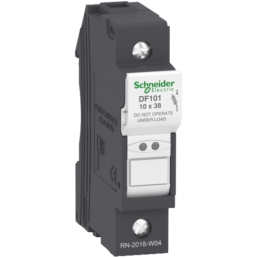 DF101 – Schneider Electric Fuse carrier TeSys DF, 1P 32A, fuse size 10 x 38 mm — SCHNEIDER