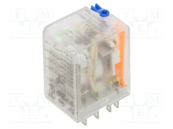 DRM570024LT RELAY:ELECTROMAGNETIC;4PDT