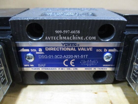 DSG-01-2BS-A220-51T Solenoid Coil Yuken