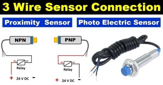 E4-D5LK Proximity Sensor 3 Wire with Cable Length