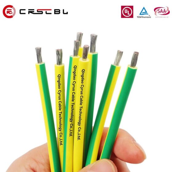 Earth Cable 6MM Yellow Green