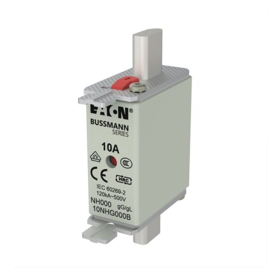 Eaton Bussmann 10NHG000B 500V 10A Gg/gl — EATON Bussmann
