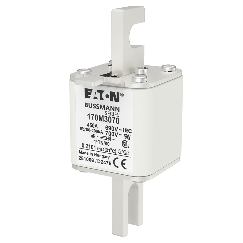 Eaton Bussmann 170M3070 Fuse 450A 660V — EATON Bussmann