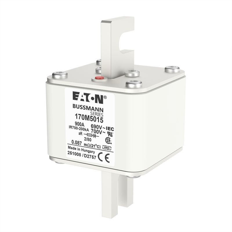 Eaton Bussmann 170M5015 Fuse 900A 660V 2/80 — EATON Bussmann