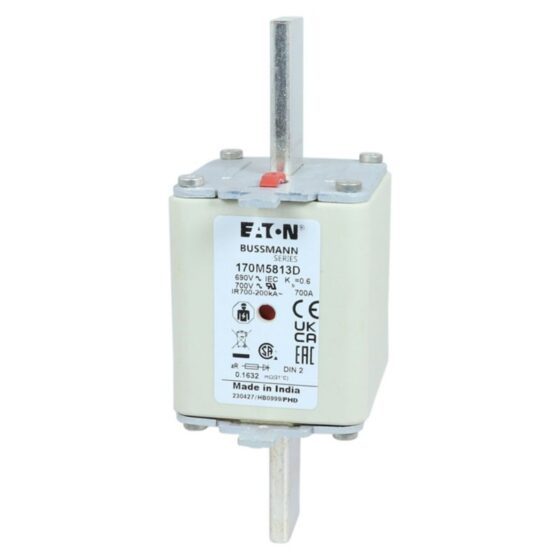 Eaton Bussmann 170M5813D Fuse 700A 660V — EATON Bussmann