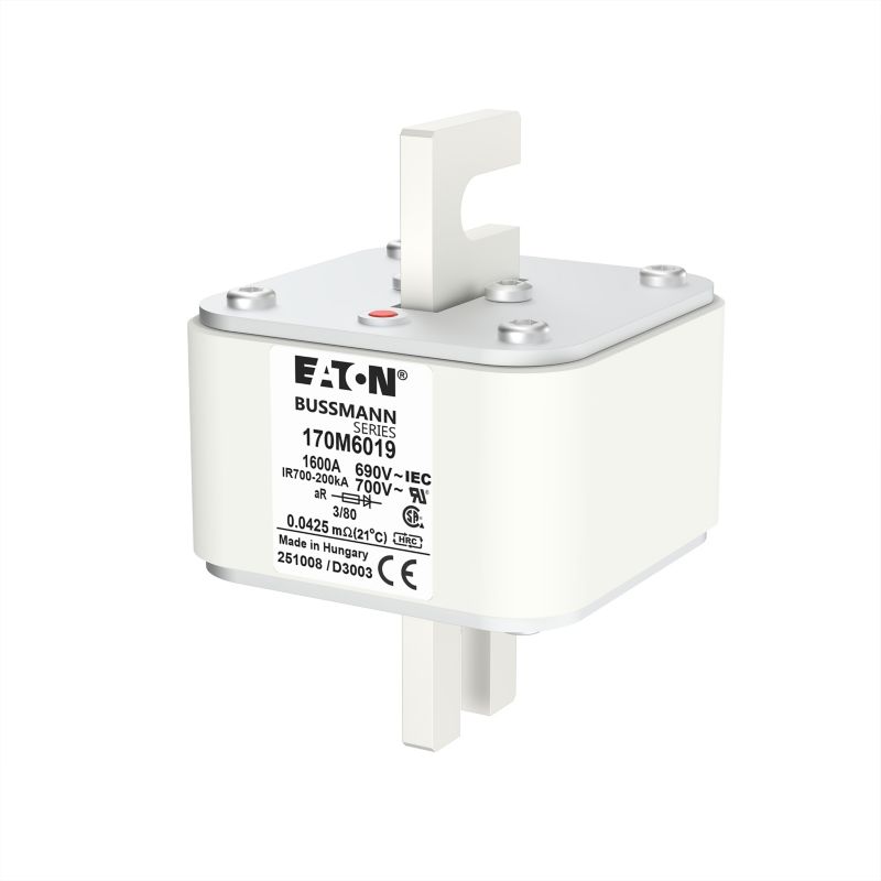 Eaton Bussmann 170M6019 1600A Fuse 690VAC — EATON Bussmann