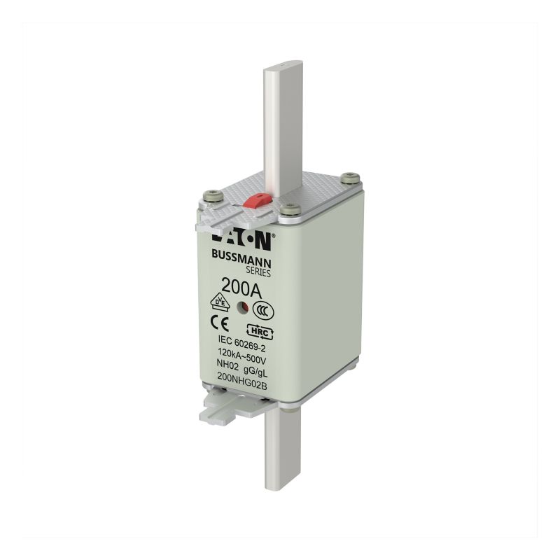 Eaton Bussmann 200NHG02B 500V 200A Gg/gl — EATON Bussmann