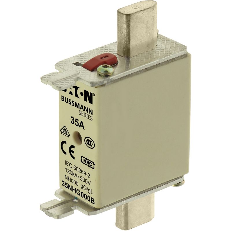 Eaton Bussmann 35NHG000B NH Fuse 35A 500A — EATON Bussmann