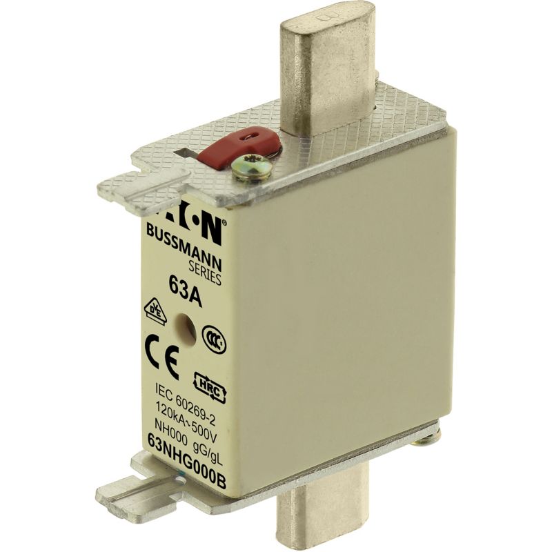 Eaton Bussmann 63NHG000B 500V 63A Gg/gl — EATON Bussmann