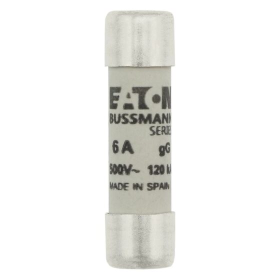 Eaton Bussmann C10G6 Fuse 10*38 GG 500V 6A — EATON Bussmann