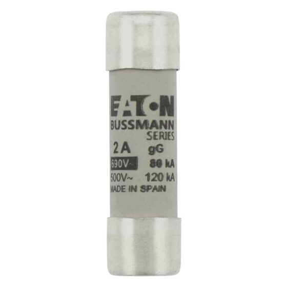 Eaton Bussmann C14G2 Fuse 14X51 GG 690V 2A — EATON Bussmann