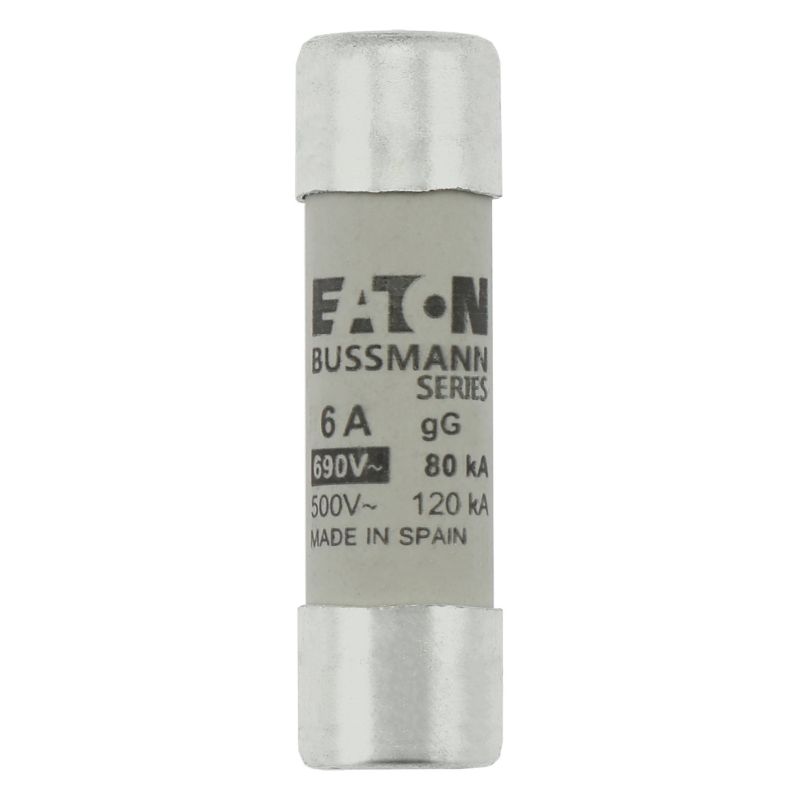 Eaton Bussmann C14G6 Fuse 14X51 GG 690V 6A — EATON Bussmann