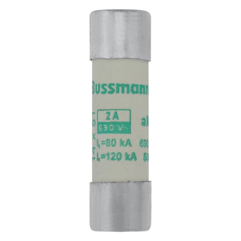 Eaton Bussmann C14M2 Cylindrical Fuse 14 X 51 2A AM 690V AC — EATON Bussmann