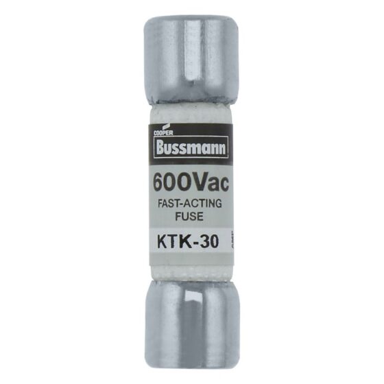 Eaton Bussmann KTK-30 Cooper Fuse — EATON Bussmann