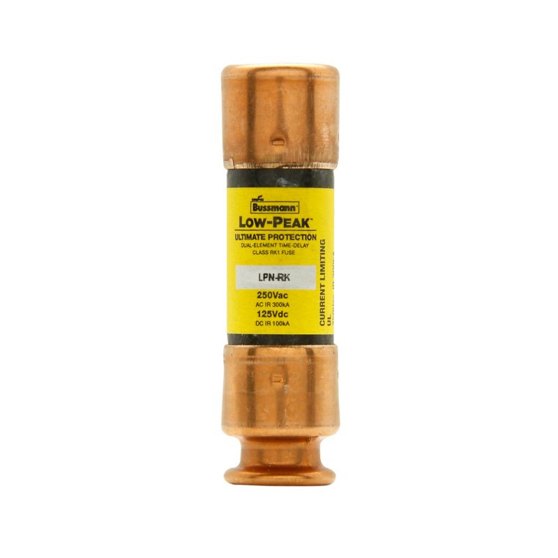 Eaton Bussmann LPN-RK-2SP Fuse Time Delay 2AMP 250VAC 125 — EATON Bussmann
