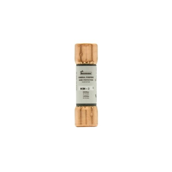 Eaton Bussmann NON-3 Fuse 3A Class K5 Non Series — EATON Bussmann