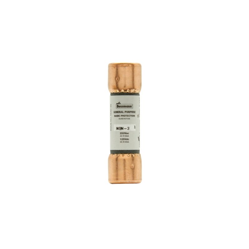 Eaton Bussmann NON-3 Fuse 3A Class K5 Non Series — EATON Bussmann