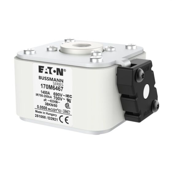 Eaton Bussmann Thyristor Fuse 1400A 690V 170M6467 — EATON Bussmann