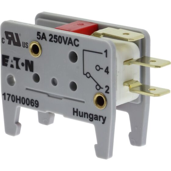 Eaton Microswitch K1 5A 250V UR 170H0069 — Eaton