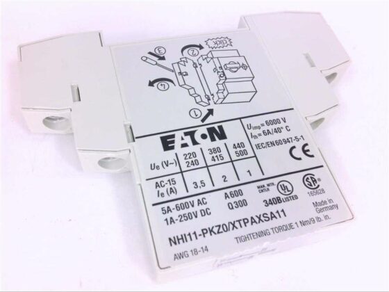 Eaton NHI11-PKZ0 Auxiliary Contact — Eaton