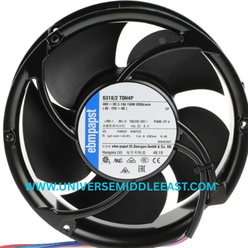 EBM-PAPST 6318/2TDHJP Axial fan — EBM-PAPST