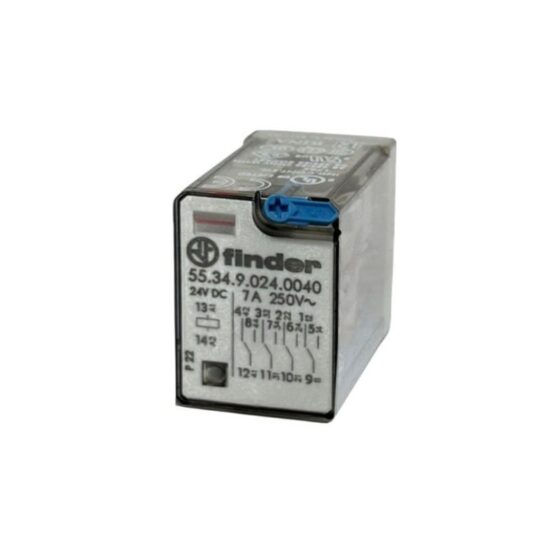 Finder 55.34.9.024.5040 Relay Electromagnetic 4PDT — Finder
