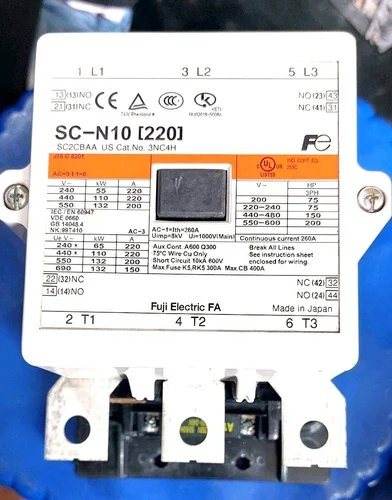 Fuji Electric SC-N10 Contractor 220V AC — Fuji Electric