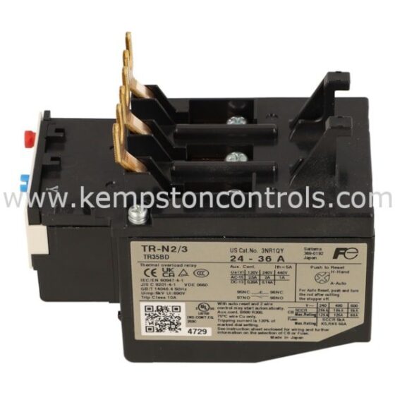 Fuji Electric TRN2/3-24 TRN2/3 24-36A Thermal Overload Relay — Fuji Electric