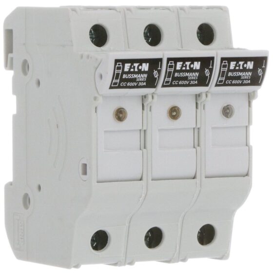 Fuse Holder; 3 Poles 30A 600V Mfh