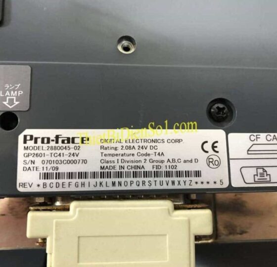 GP2600-TC41-24V Pro-face