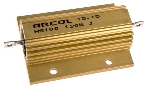 HS100.120.RJ Resistor 120 Ohm 100W Arcol