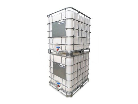 Ibc Tank with Steel Pallet & Cage (1000 Ltr )