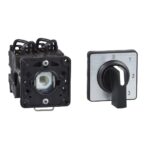 K1F013QCH – Schneider Electric cam stepping switch – 2-pole – 45° – 12 A – for Ø 22 mm
